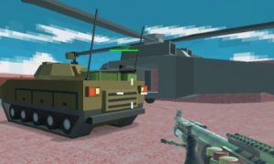 Play Helicopter And Tank Battle Desert Storm